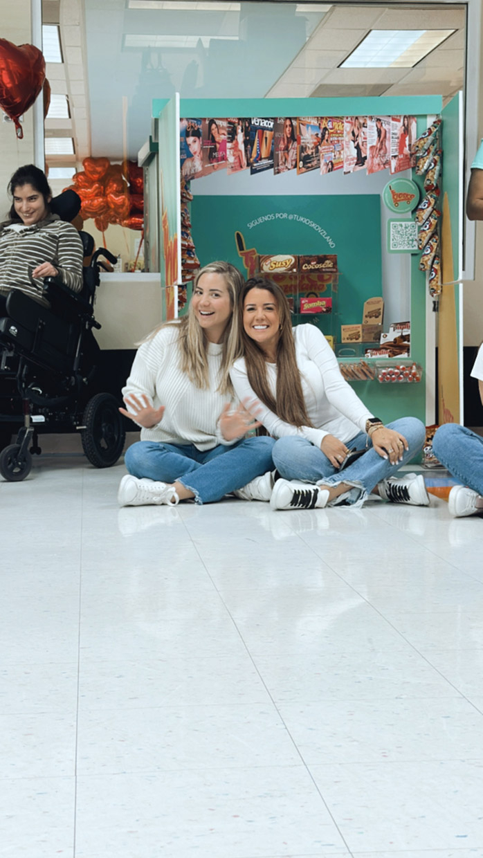 Valentine celebration at Big Bear Academy with Odin 2023 | Ale Ramos Therapy Animals