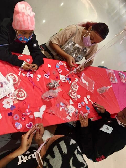 Valentine celebration at Nicklaus Children’s Hospital - February 2024 | Ale Ramos Therapy Animals