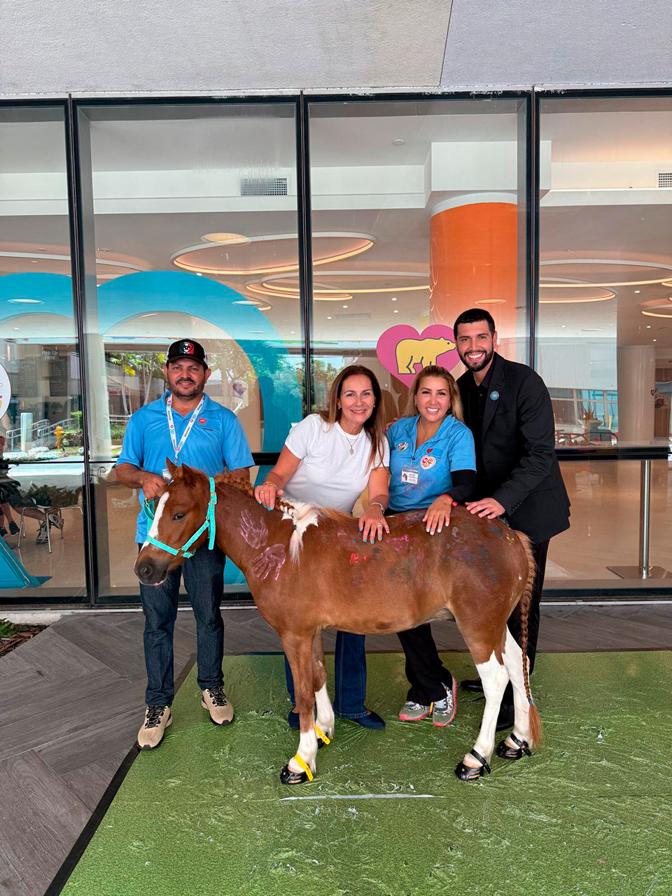 Visit by Pegasus at Nicklaus Children’s Hospital - June 12, 2025 | Ale Ramos Therapy Animals
