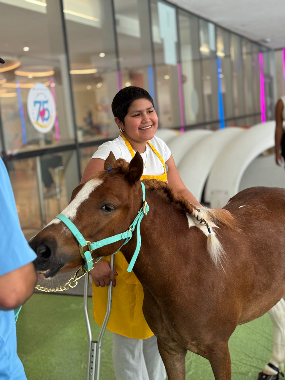 Visit by Pegasus at Nicklaus Children’s Hospital - June 12, 2025 | Ale Ramos Therapy Animals