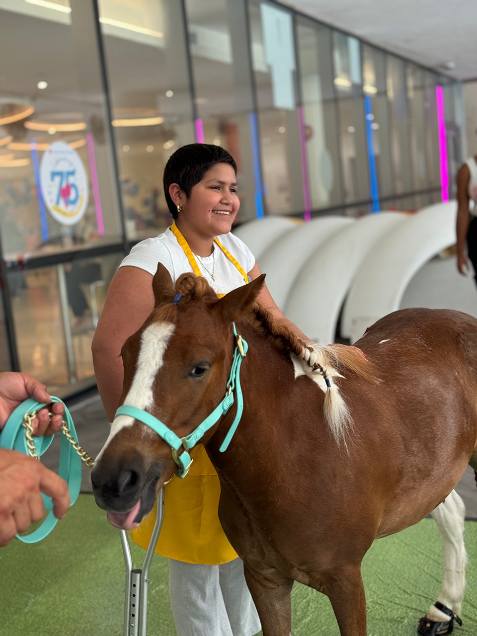 Visit by Pegasus at Nicklaus Children’s Hospital - June 12, 2025 | Ale Ramos Therapy Animals