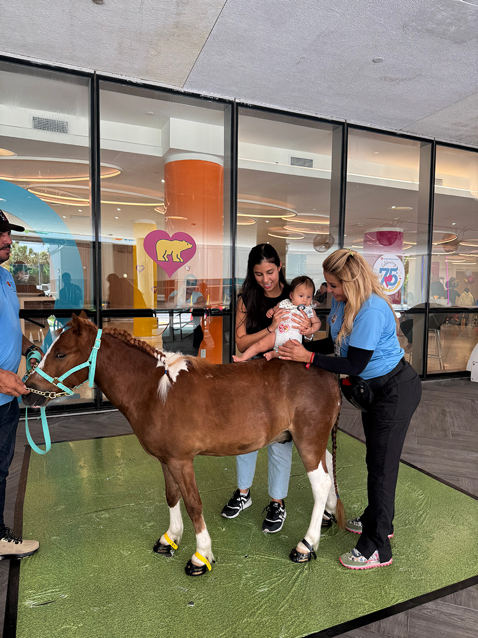 Visit by Pegasus at Nicklaus Children’s Hospital - June 12, 2025 | Ale Ramos Therapy Animals