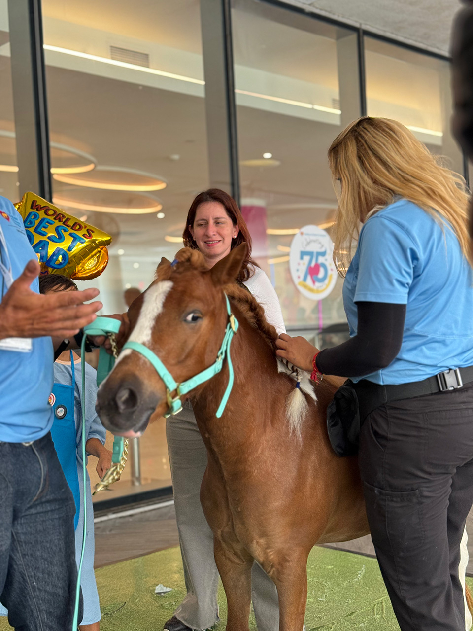 Visit by Pegasus at Nicklaus Children’s Hospital - June 12, 2025 | Ale Ramos Therapy Animals