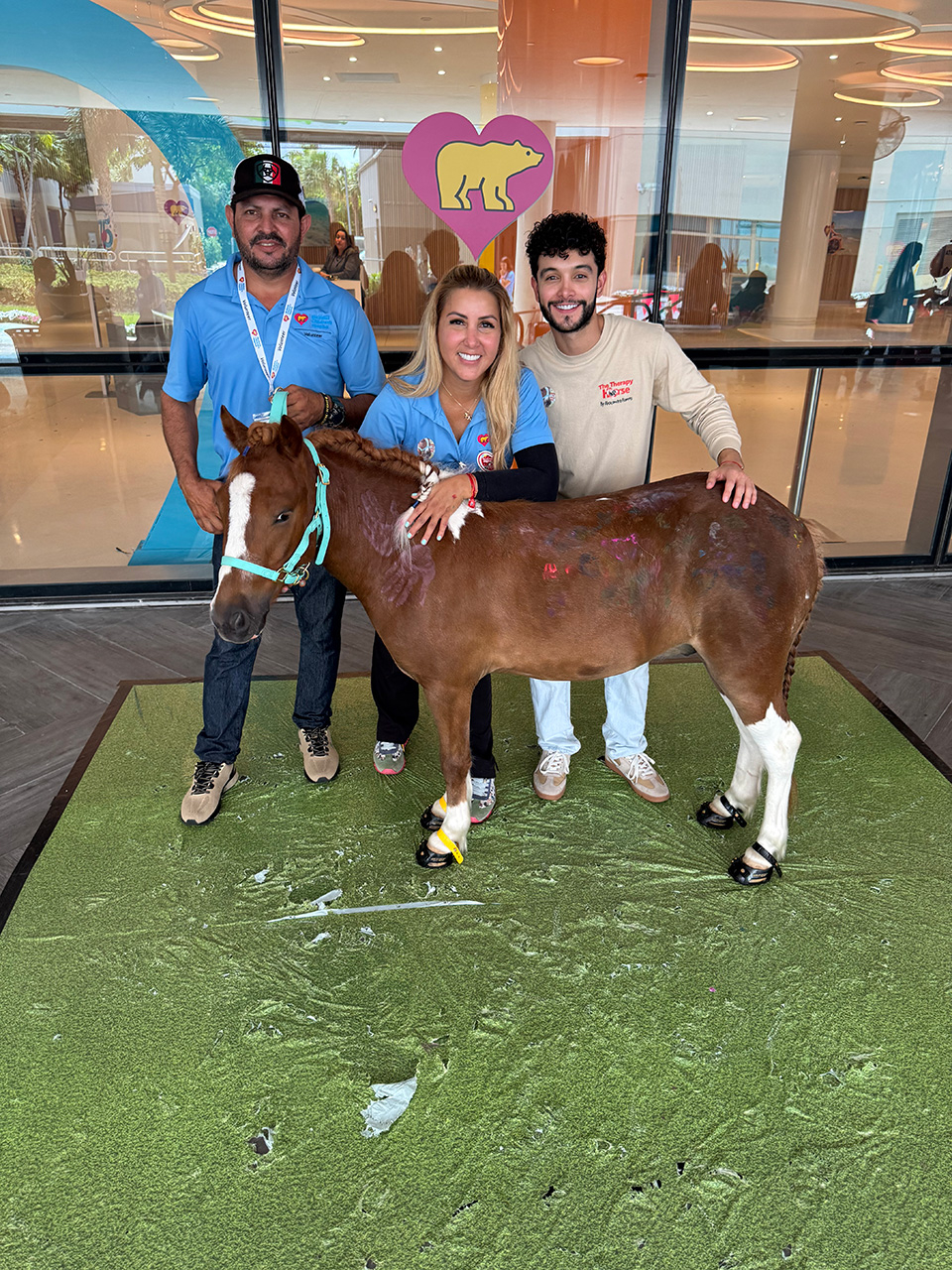Visit by Pegasus at Nicklaus Children’s Hospital - June 12, 2025 | Ale Ramos Therapy Animals